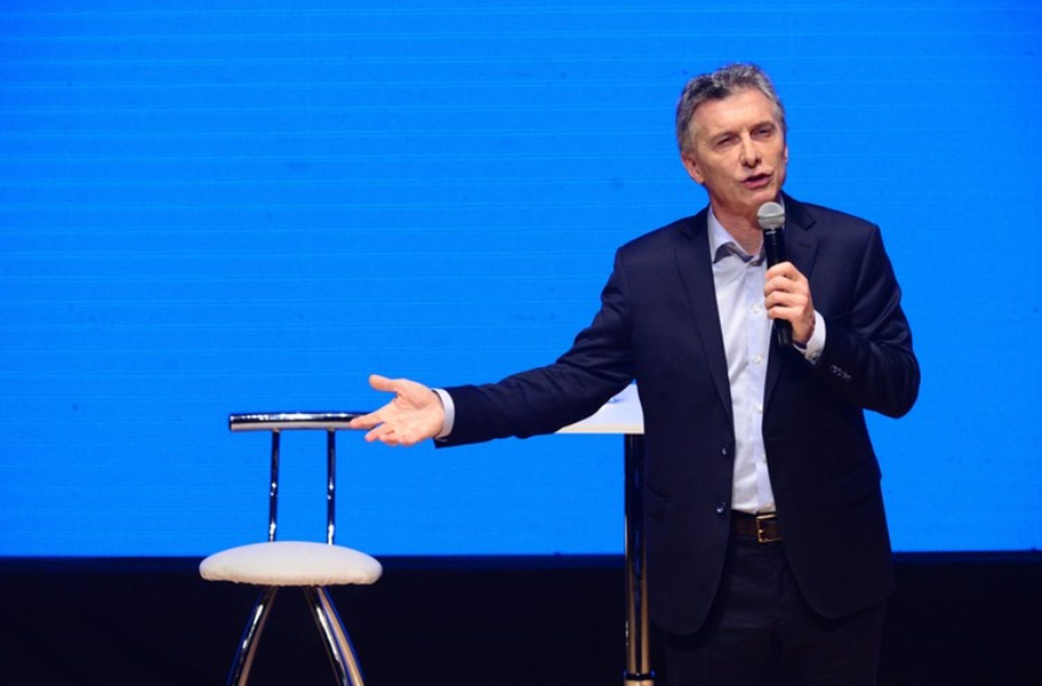 Macri: "Cada tormenta y obstáculo que pasamos, marca una fortaleza"