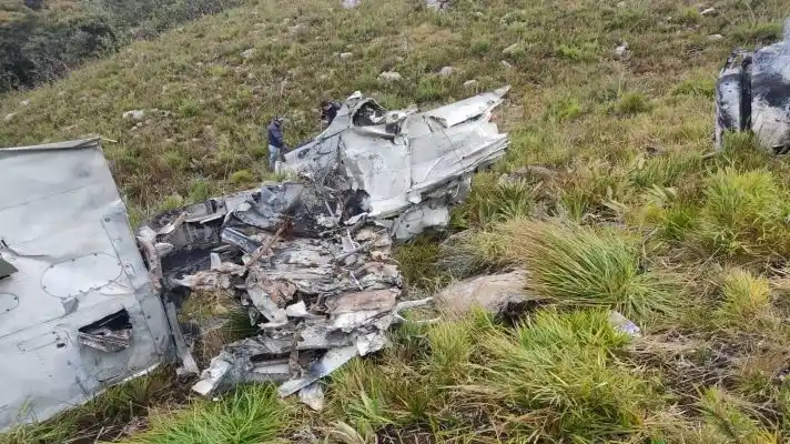TIENE BANDERA DE BRASIL: dos fallecidos al estrellarse avioneta en el Parque Los Páramos de Táchira