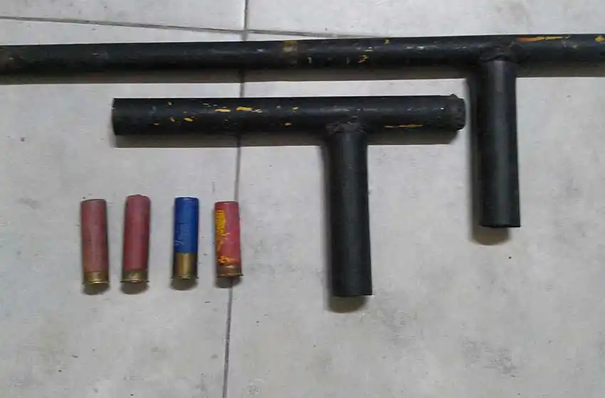 Por casualidad, detienen a un hombre con una tumbera