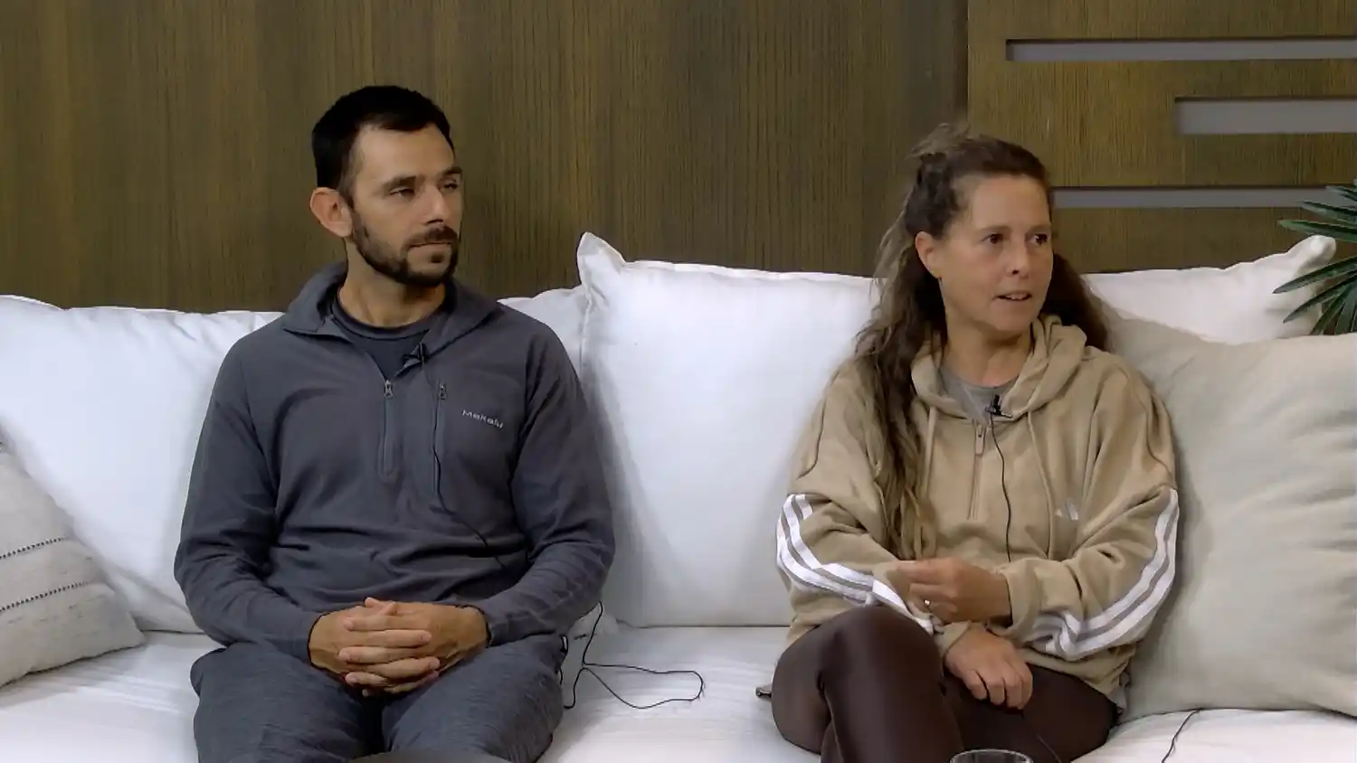 Julieta Van Morlegan y Leandro Ciriaco, en Eco Salud.