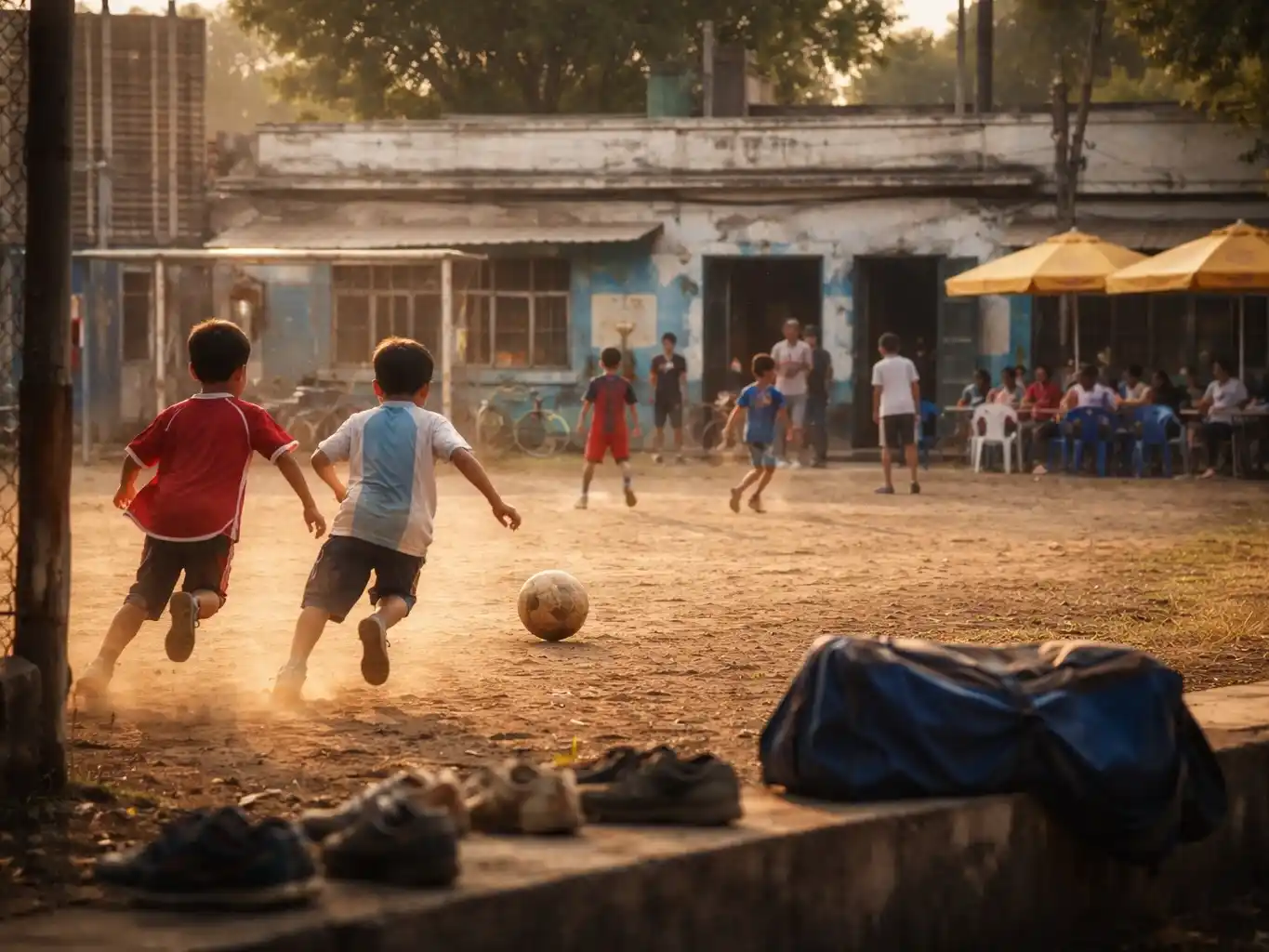 Entre baldosas gastadas y olor a café, una historia sobre identidad, amistad y memoria colectiva.
