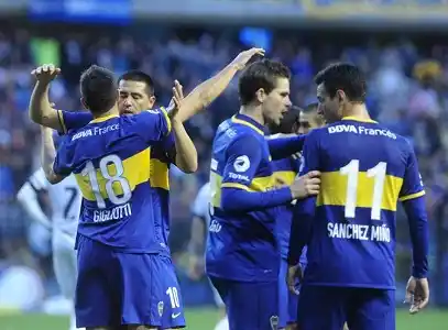 Con goles de Gigliotti, Boca derrotó a Quilmes