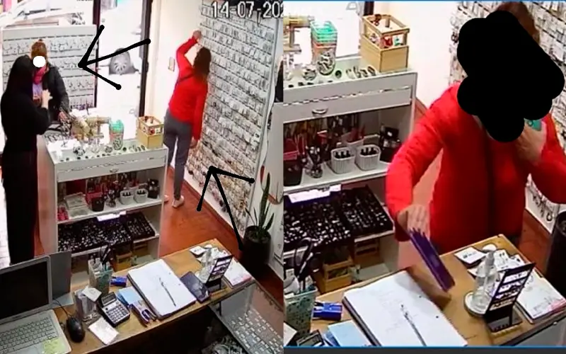 Mujeres robaron en un local de accesorios y quedaron filmadas: “Les damos tiempo para devolver las cosas o difundimos el video”