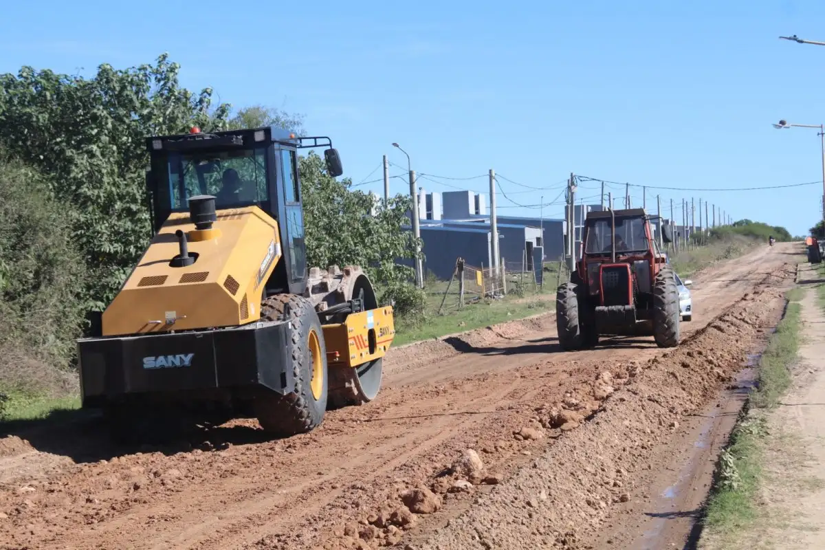 Mejoran el ingreso vial de dos barrios de la ciudad, tras el reclamo de los vecinos