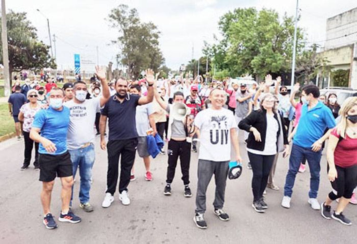  Caminata del abrazo, un verdadero éxito 