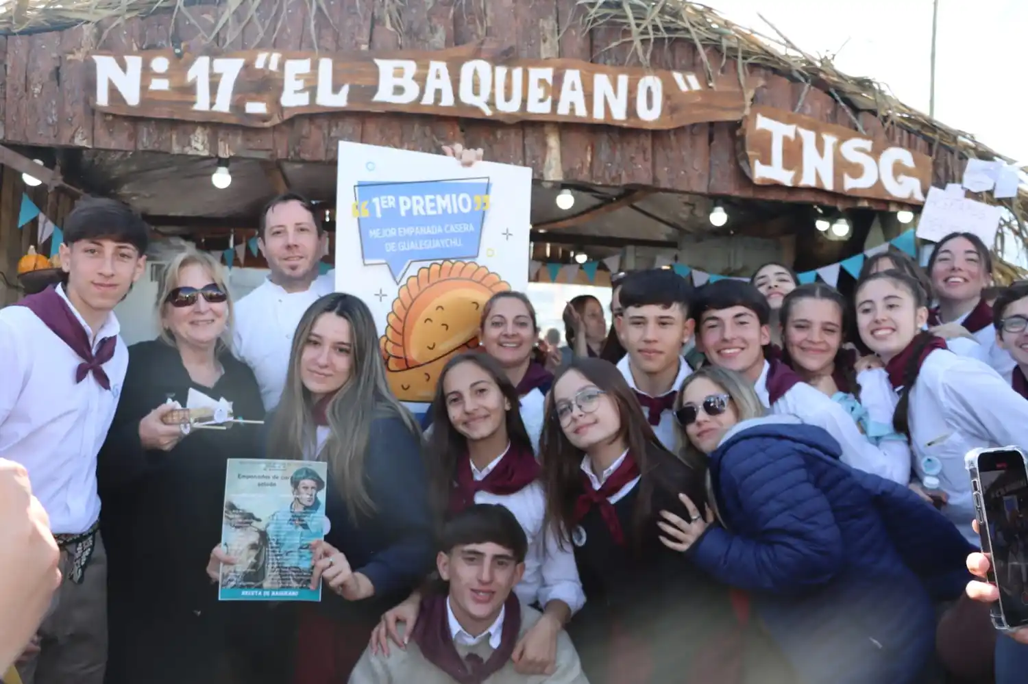 Una división del instituto Guadalupe ganó el concurso a “La Mejor Empanada del 25 de Mayo”