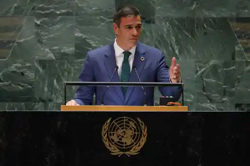Pedro Sánchez condena en la ONU amenazas a líderes en Venezuela: DEFIENDE VERIFICACIÓN DE RESULTADOS