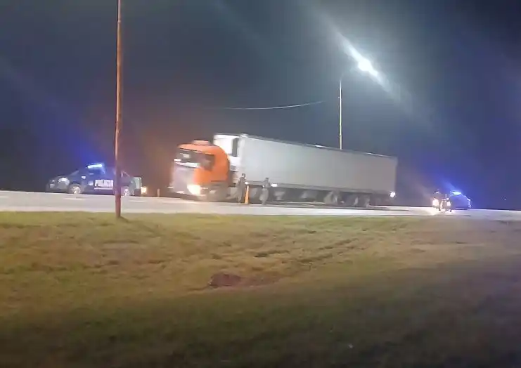 El fatal accidente ocurrió sobre la ruta 34 (Gentileza: Radio Belgrano)
