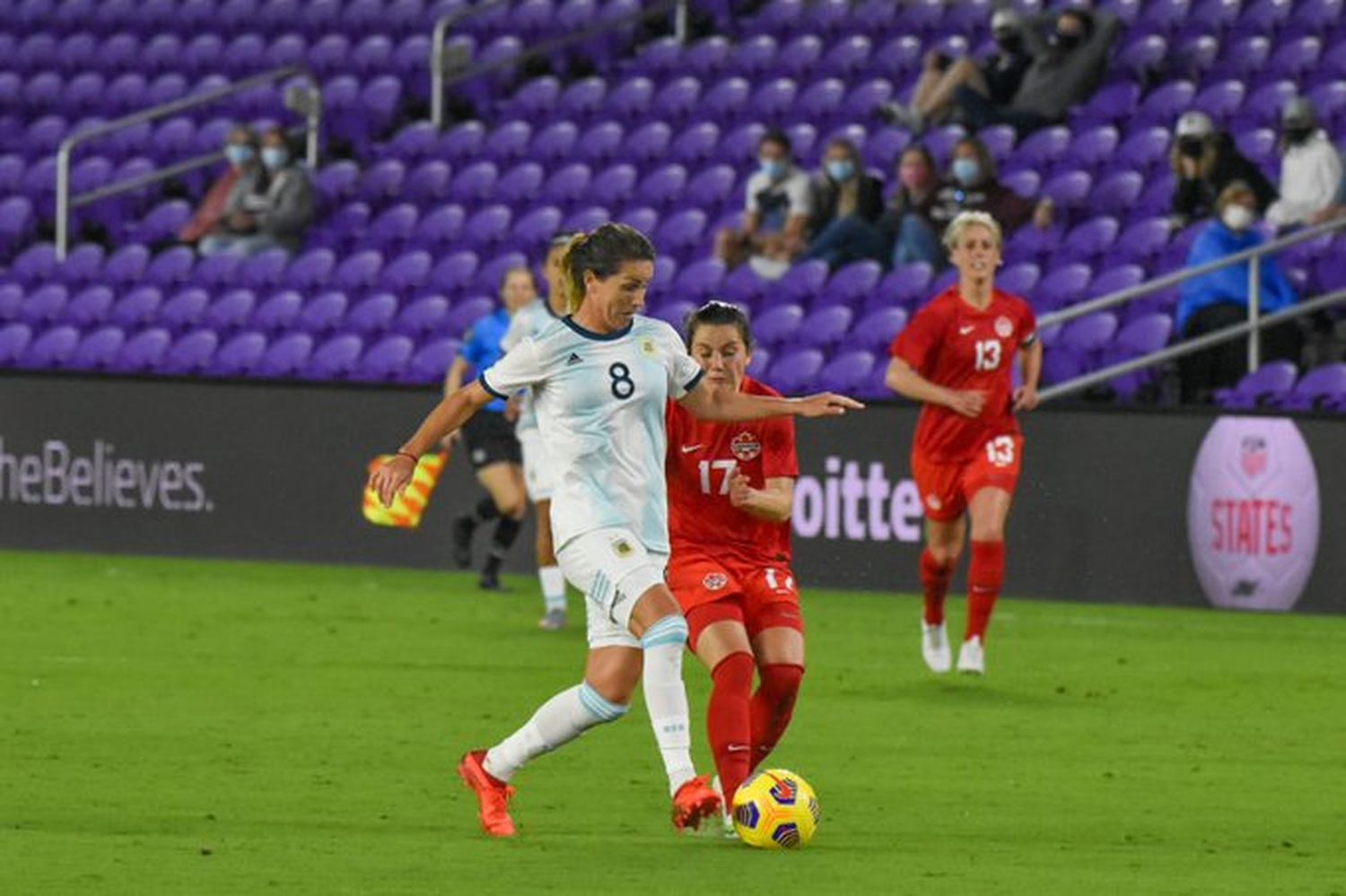 Frente a Canadá, segunda derrota para Argentina