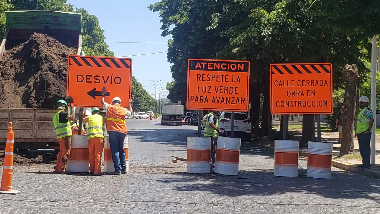 Se implementará un corte total de tránsito en Avenida Jujuy y Galicia por obras viales.