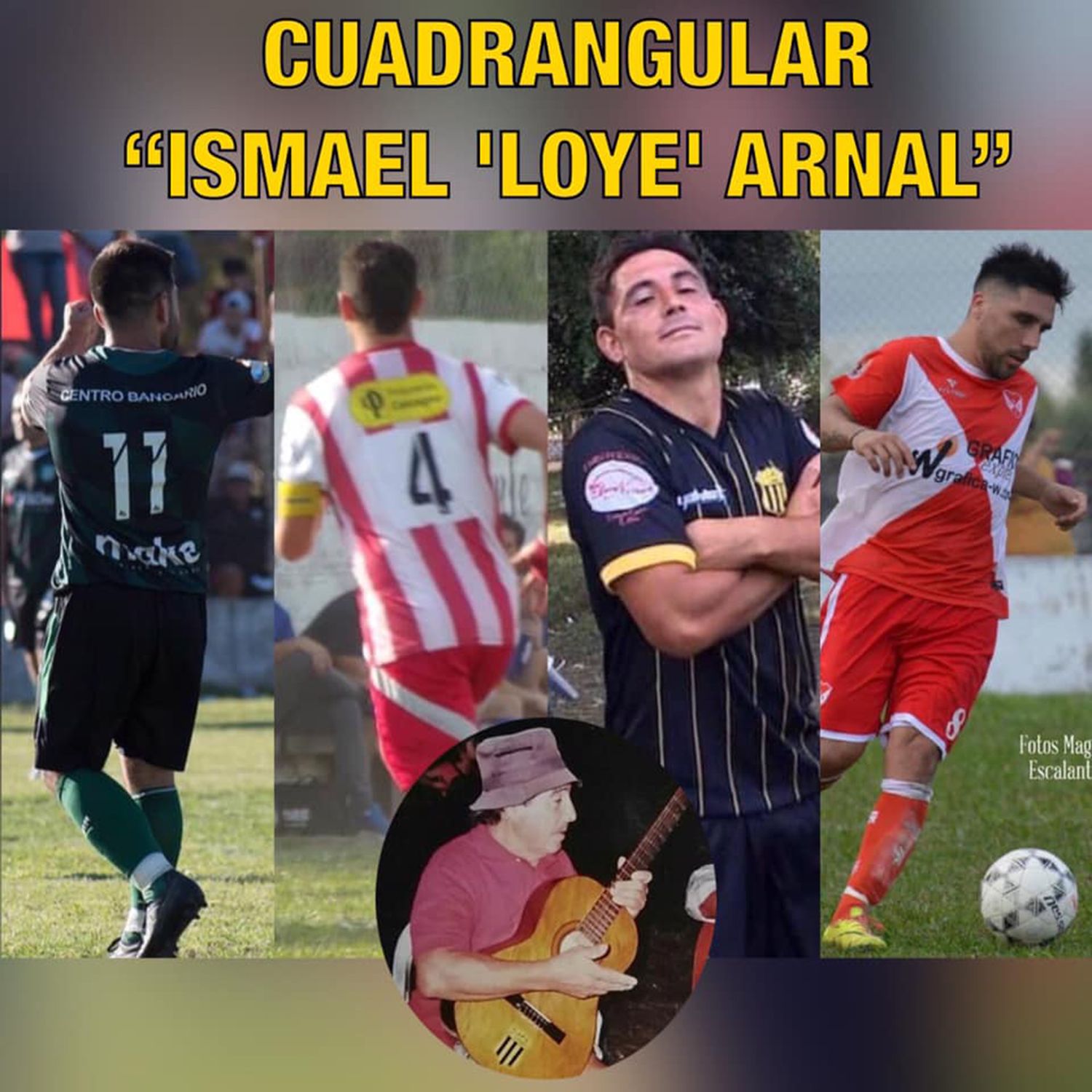 Domingo 21 inicio del cuadrangular Ismael 'Loye' Arnal.