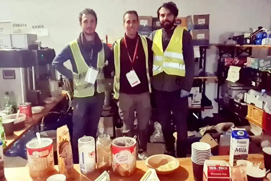 Un entrerriano en Polonia ayudó a refugiados ucranianos: “Escuchás historias que te aniquilan”