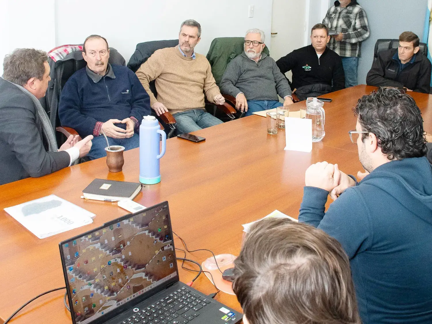 La provincia planifica junto a vecinos y productores mejoras en caminos rurales de Federal
