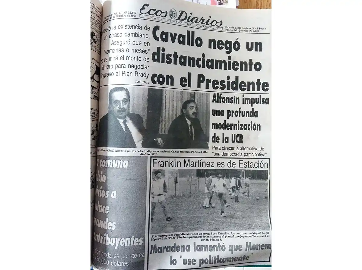 Jueves 24 de Octubre de 1991