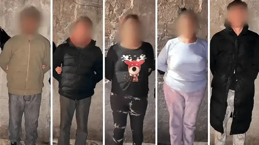 Rescataron a cinco víctimas y detuvieron a cinco personas