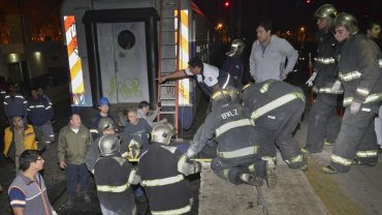 Choque de trenes: detuvieron al motorman y a su ayudante