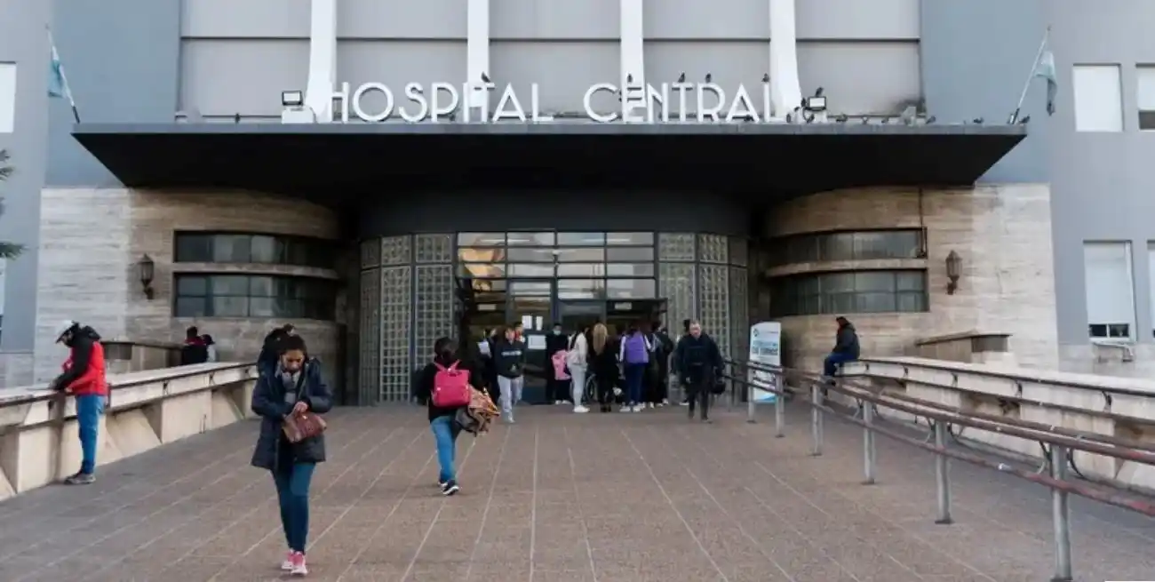 El Hospital Central de Mendoza.