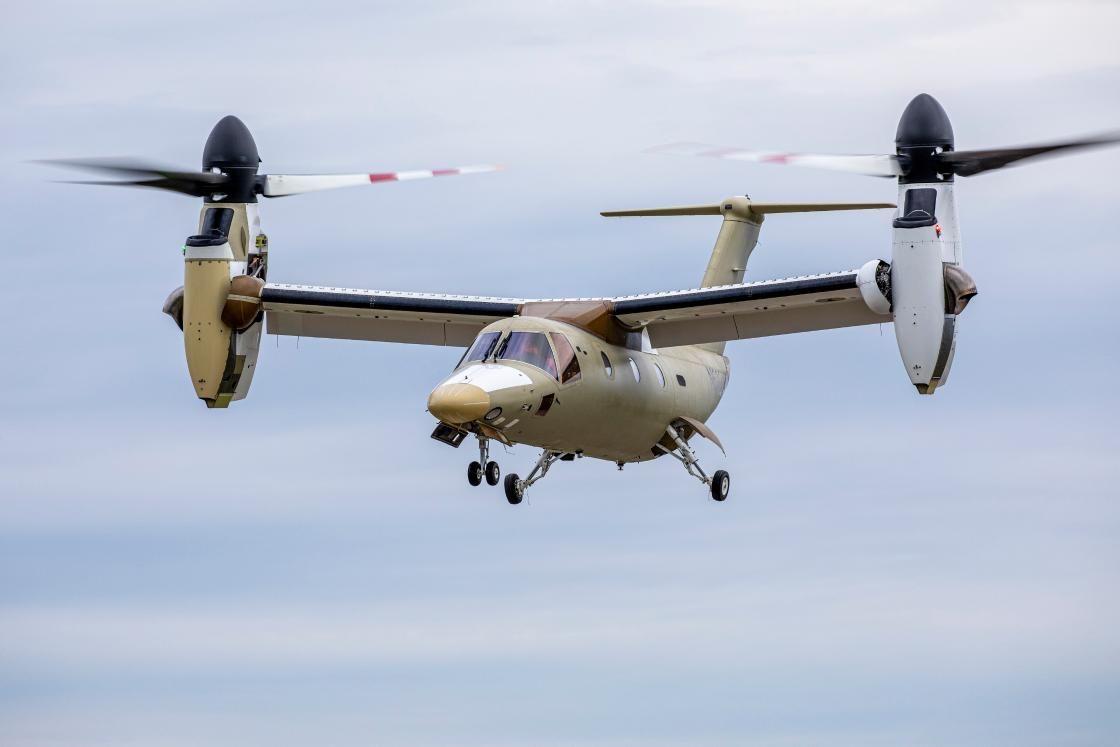 First flight for production version of AW609