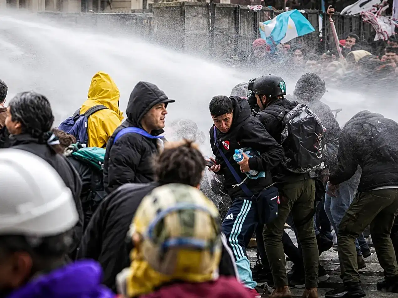 Los incidentes comenzaron alrededor de las 17.