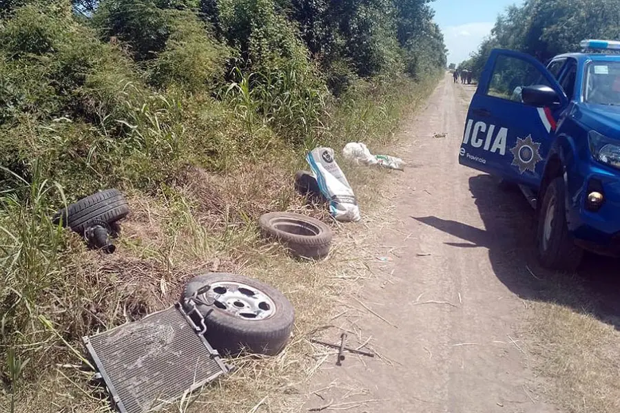 Detenido mientras robaba en una chacarita