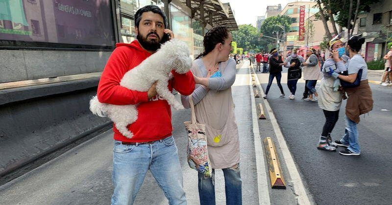 Seis muertos, 30 heridos y más de 300 réplicas dejó terremoto en México