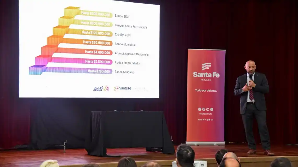 "La gestión de Pullaro concibe a la producción como una prioridad", aseguró Puccini.