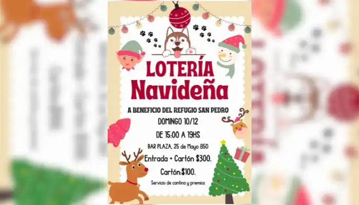 Lotería a beneficio del Refugio este domingo