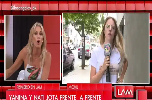 Insultos y acusaciones cruzadas: el picante cruce al aire entre Nati Jota y Yanina Latorre