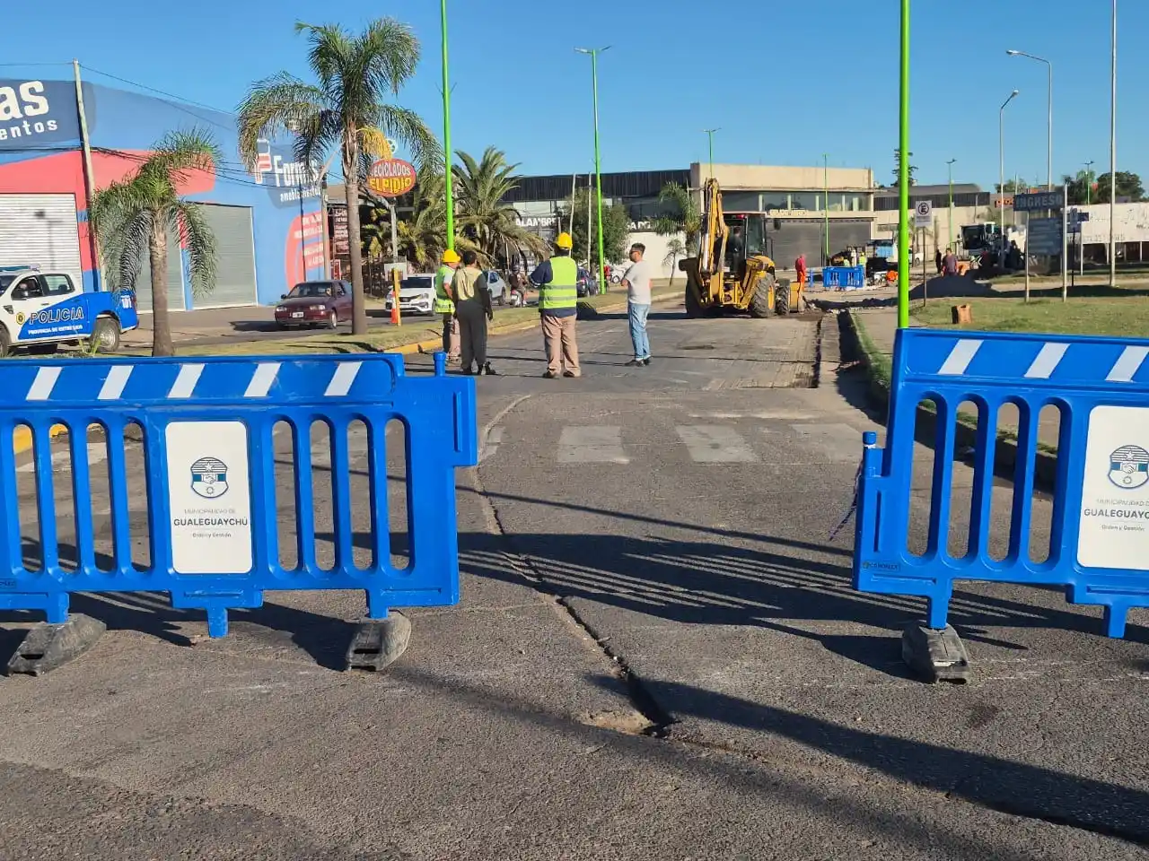Extienden hasta Urquiza el corte total de la mano este del boulevard Pedro Jurado