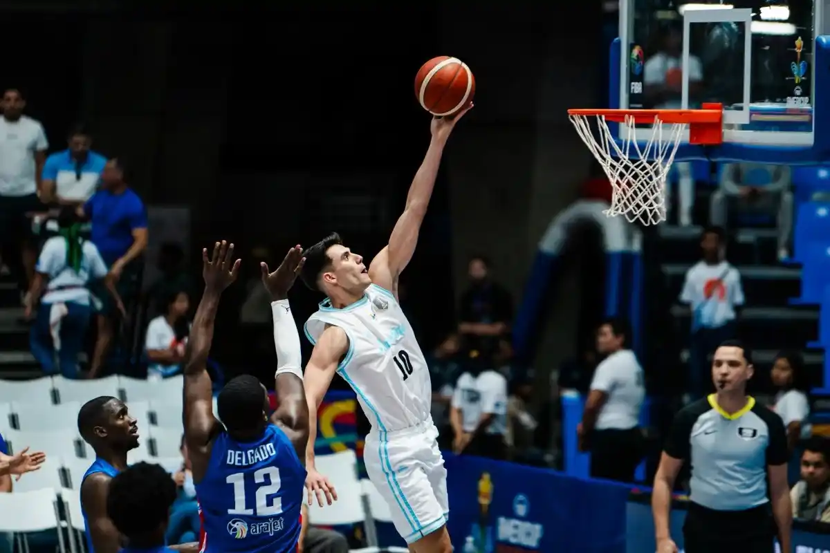 Gonzalo Corbalán fue el goleador de la Selección que este lunes va por la clasificación ante Colombia. Foto: Gentileza de FIBA Américas