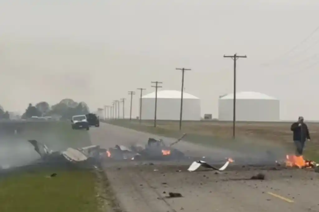 Una avioneta se estrelló en Illinois
