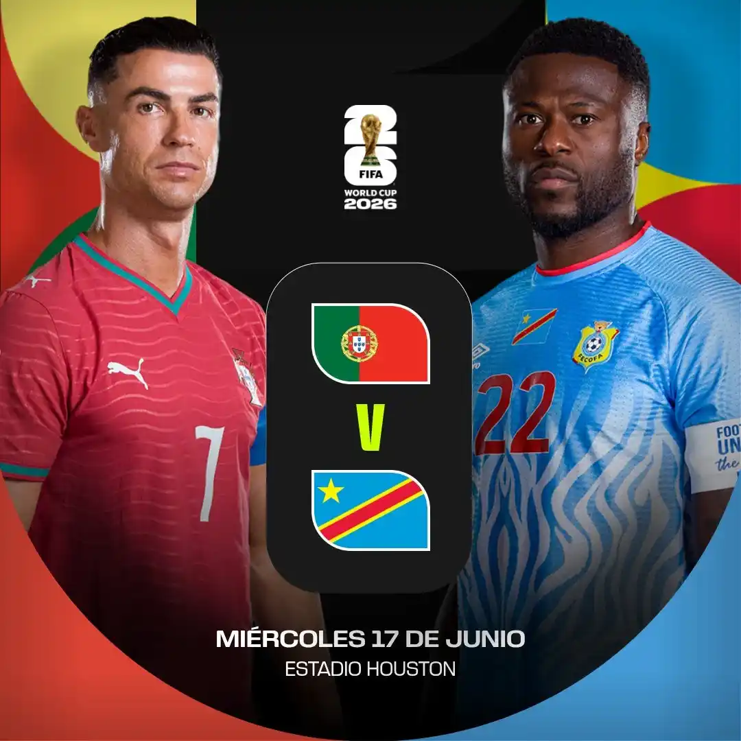 Portugal debuta en el Mundial 2026 con Cristiano Ronaldo como titular ante RD Congo