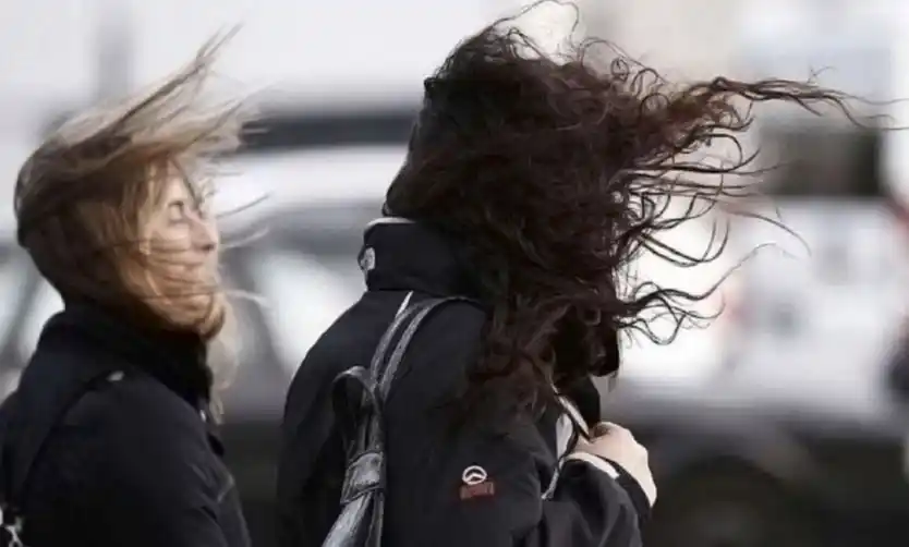 Emiten alerta por fuertes vientos para distintos sectores de la región