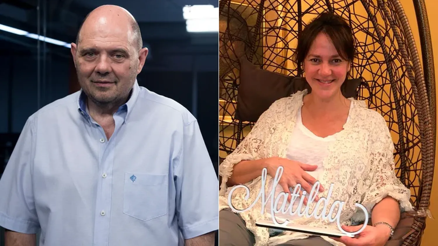 Carlos Rottemberg ya era papá de Tomás, fruto de su relación con Linda Peretz, cuando con Karina se convirtieron en padres de Nicolás y Matilda, de seis y tres años