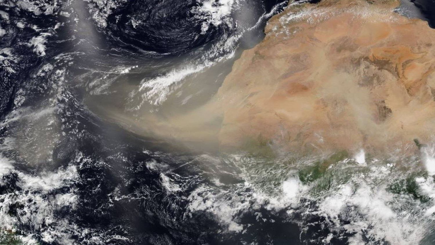 Mientras las lluvias causan estragos en Lara, el Polvo del Sahara llega por oriente