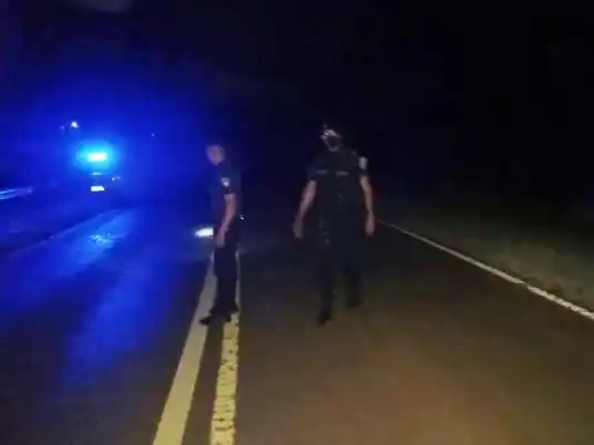 Ruta 12: persecución policial y disparos en una zona rural de Entre Ríos