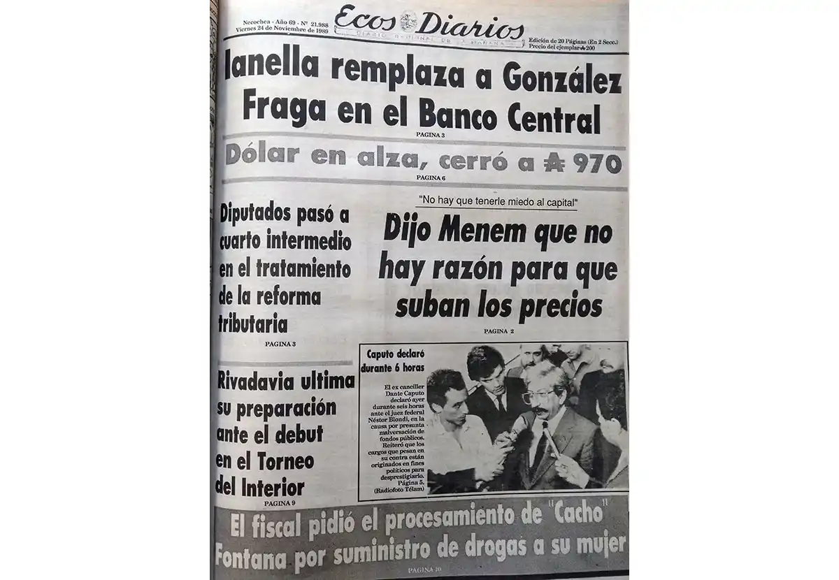 Viernes 24 de noviembre de 1989