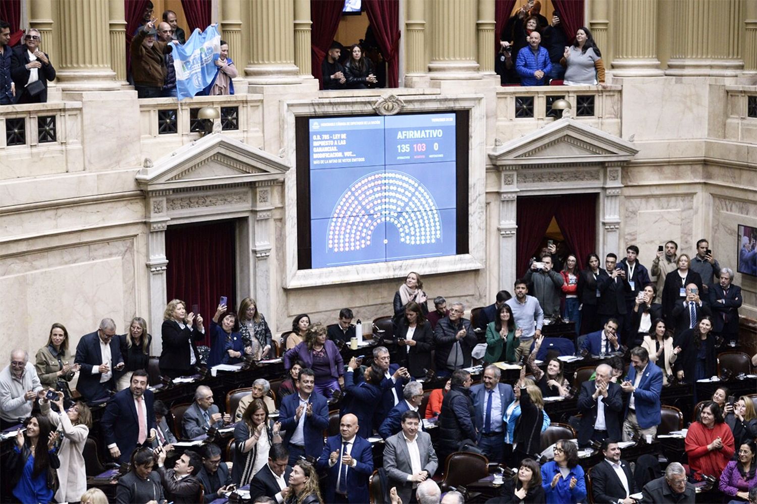 Diputados dio media sanción al proyecto que quita el impuesto a las Ganancias a más de 800 mil trabajadores
