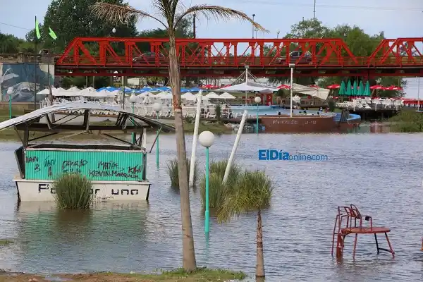 El río alcanzó los 3.20 metros: subió 18 centímetros en un día 