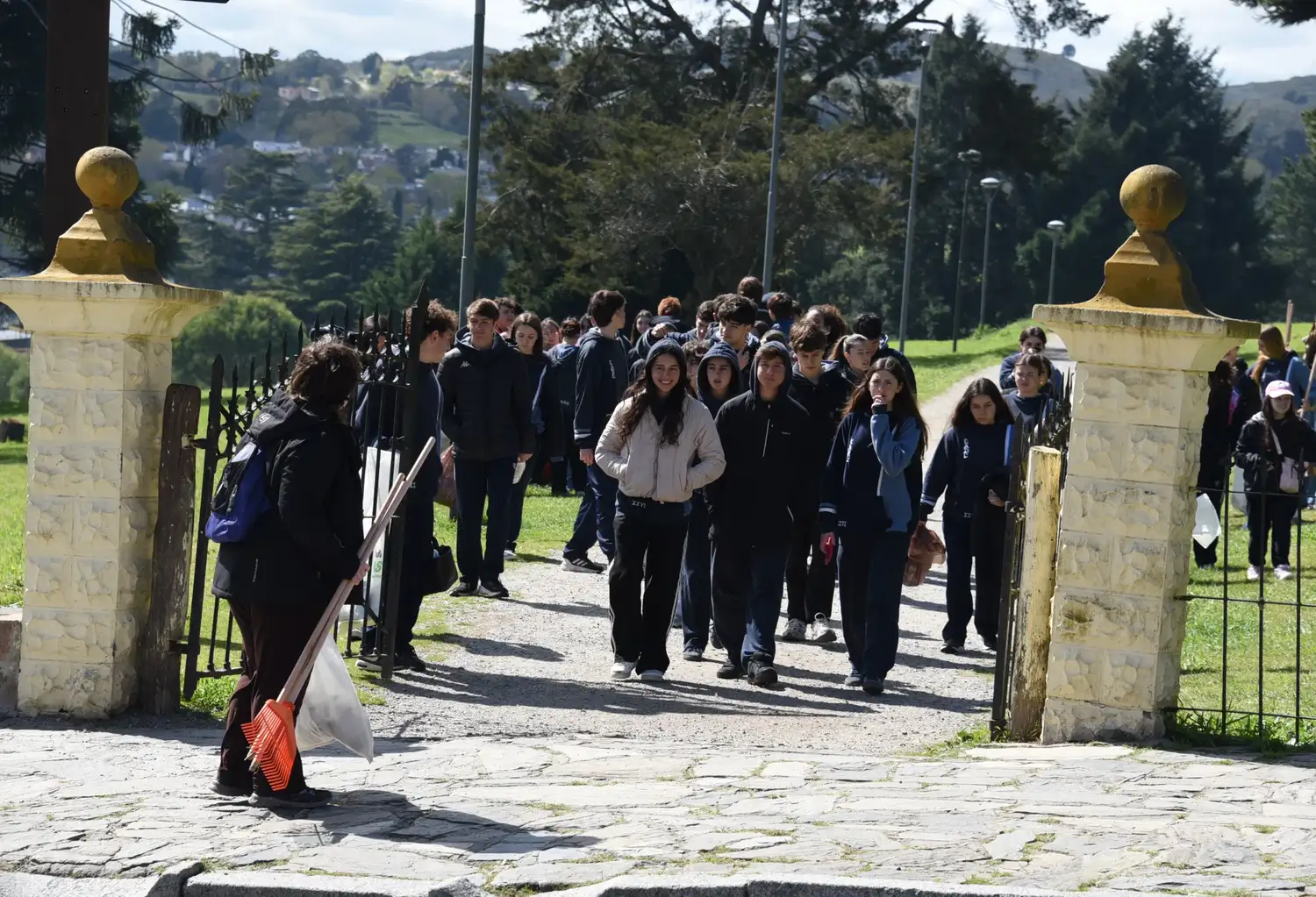 Siete instituciones educativas y casi 300 alumnos fueron parte de la jornada.
