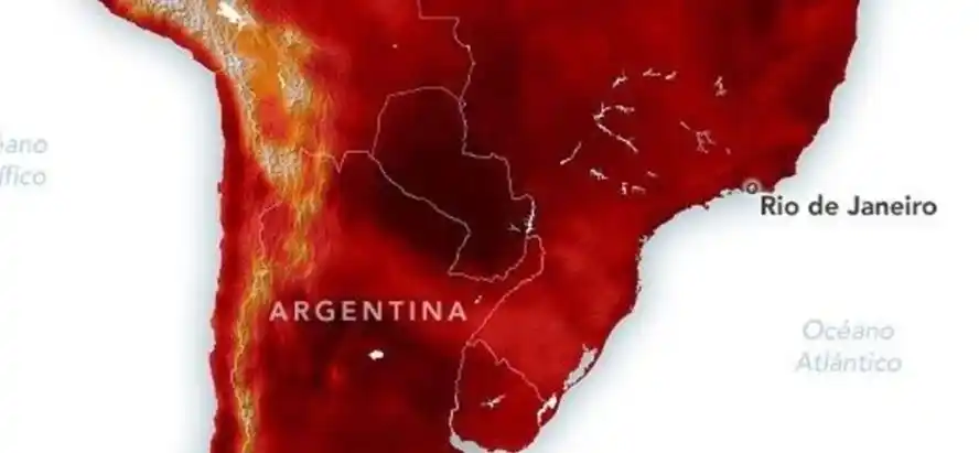 Argentina tuvo la peor anomalía climática de Sudamérica: dos ciudades en el top 10 de las más calurosas