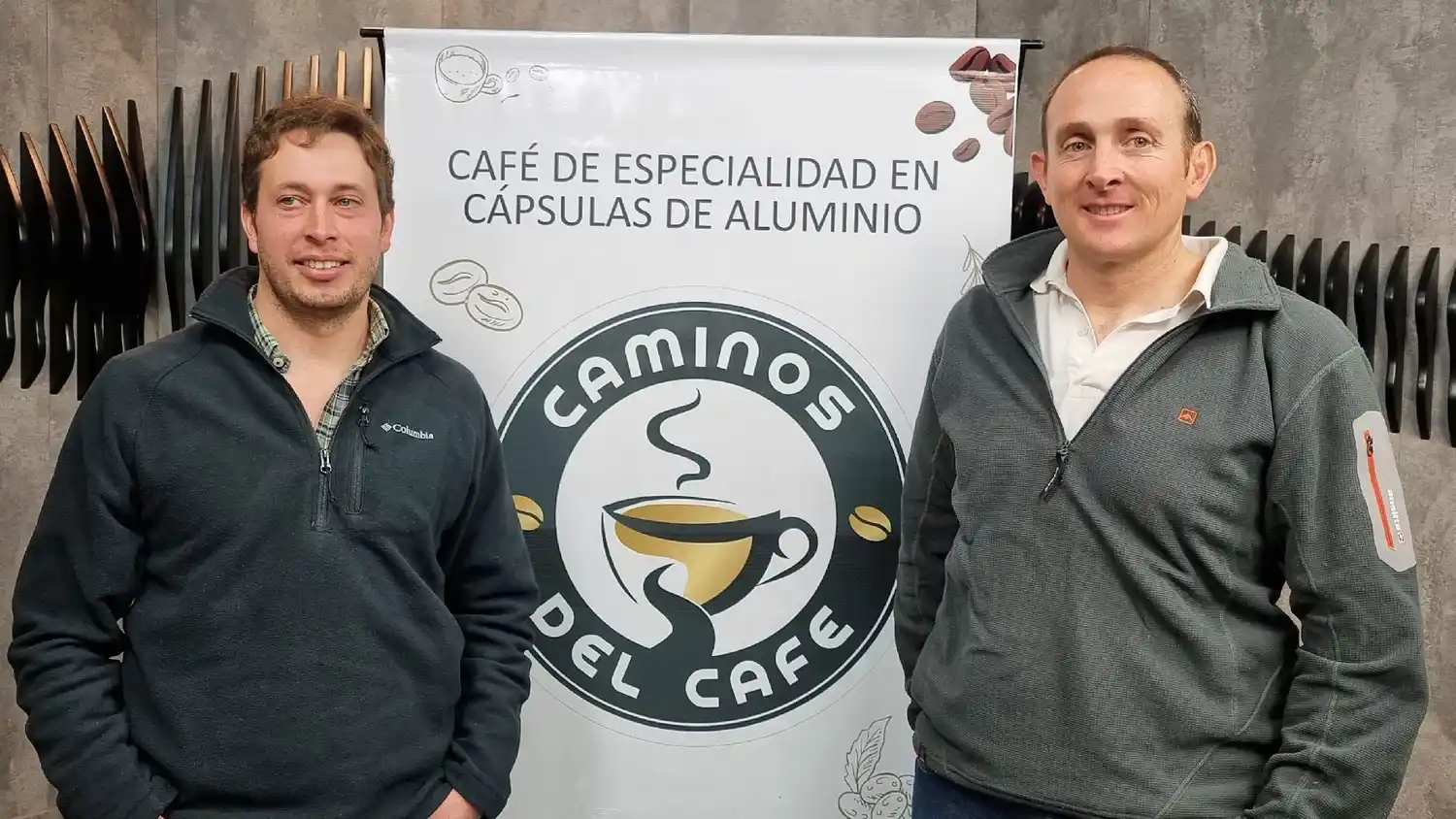 Ángel Bence e Ignacio Jáuregui, socios en el proyecto Caminos del Café.