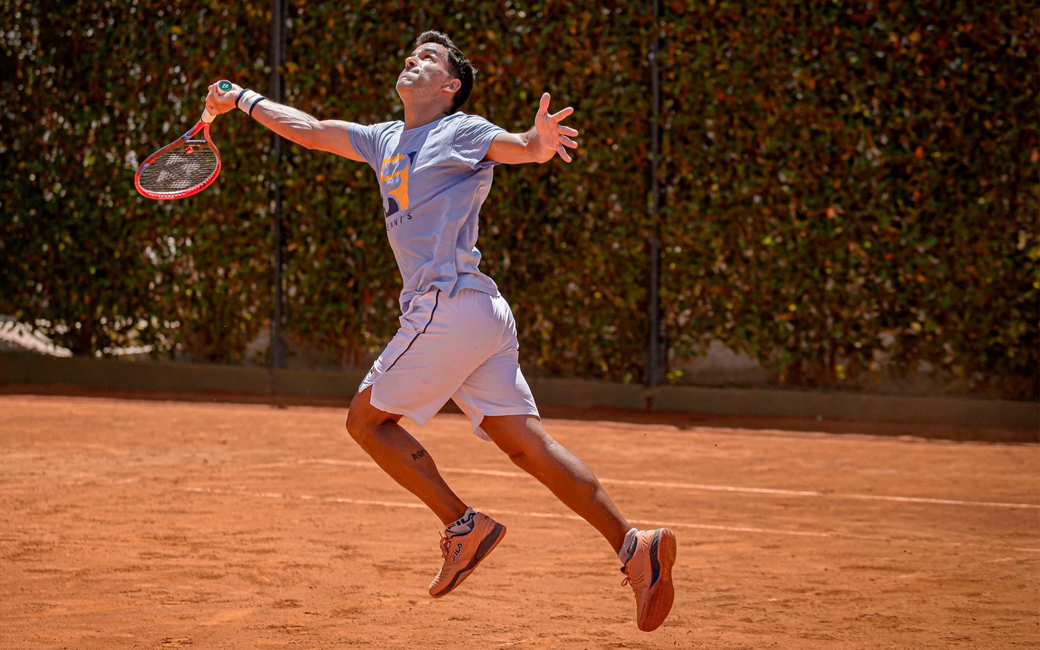Delbonis se sumó a la delegación y empezaron los entrenamientos