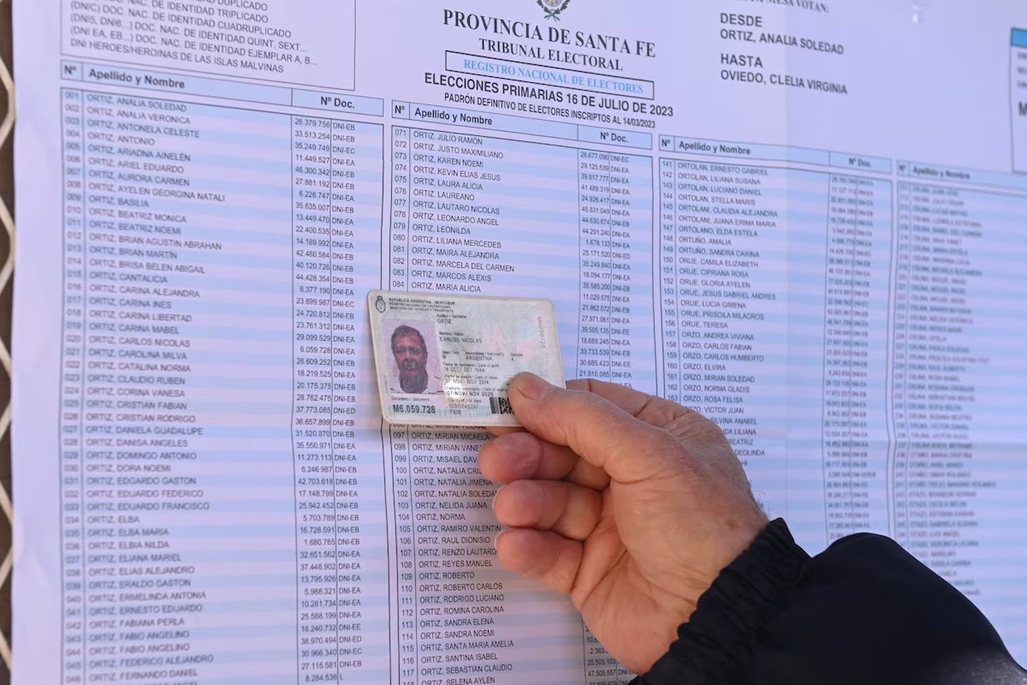 Elecciones en Castellanos: 15 comunas con competencia y 27 con listas únicas