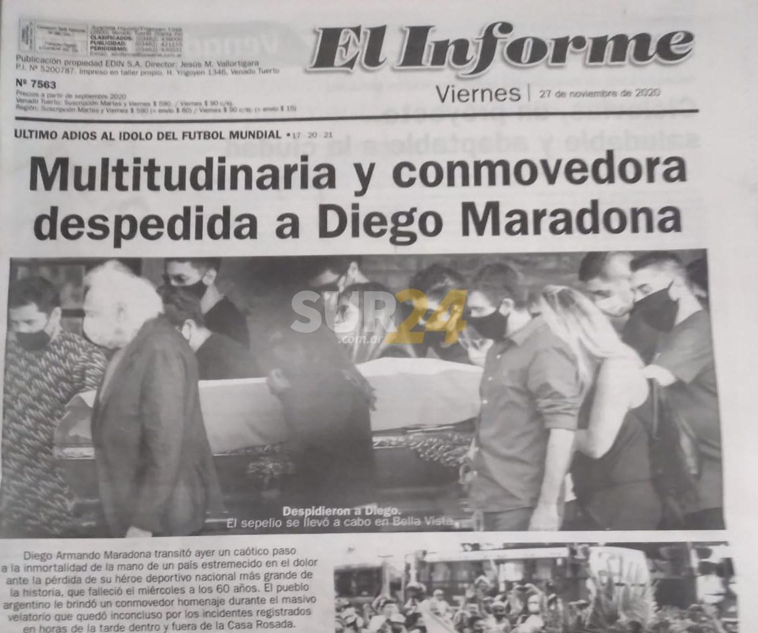 A un año de la última edición del diario El Informe