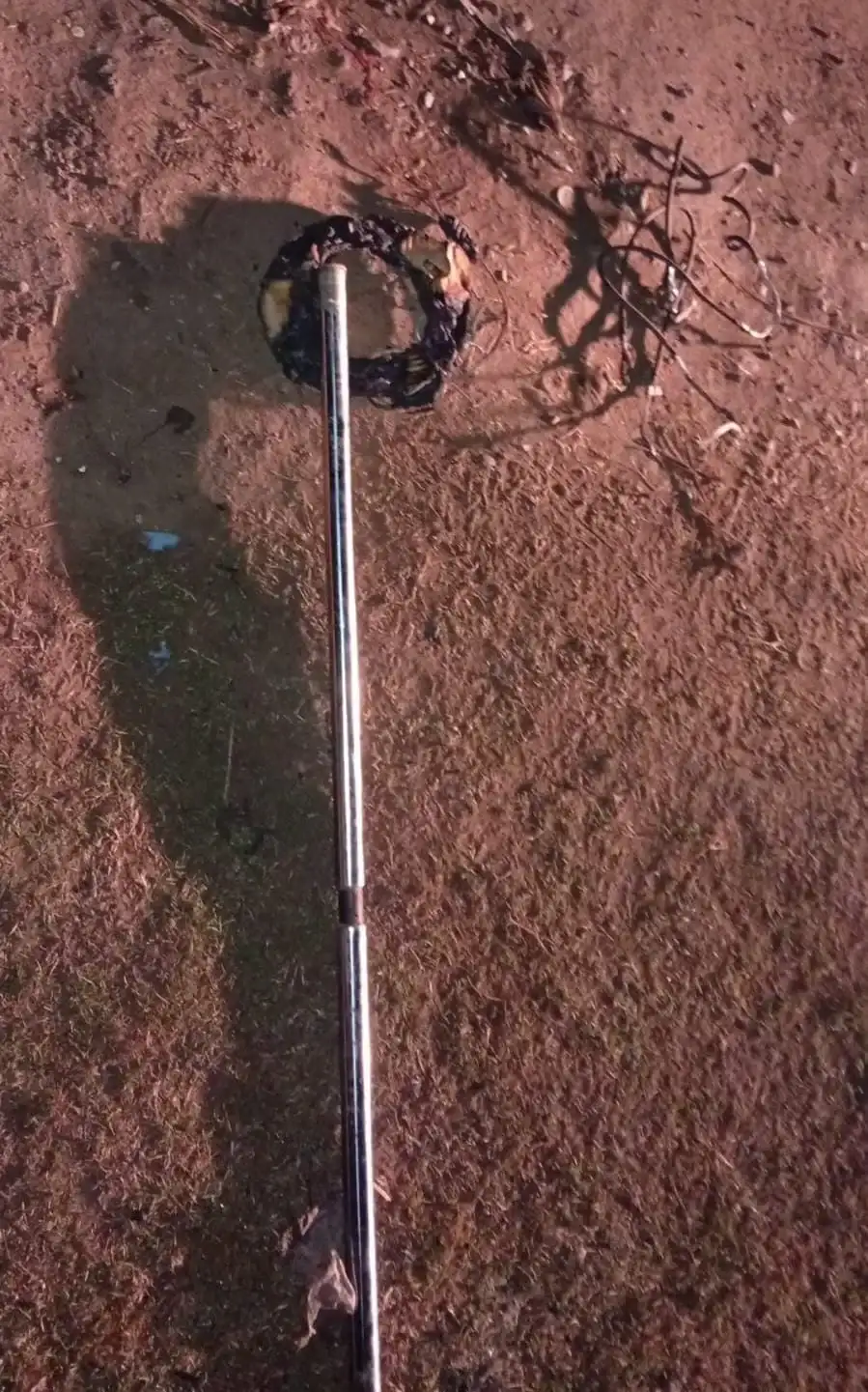 joven aprehendido por robo de cables - 4