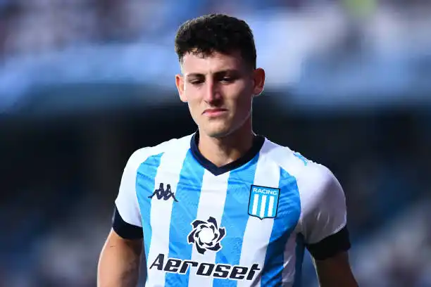 Tomás Chancalay, importante en el ataque de Racing.