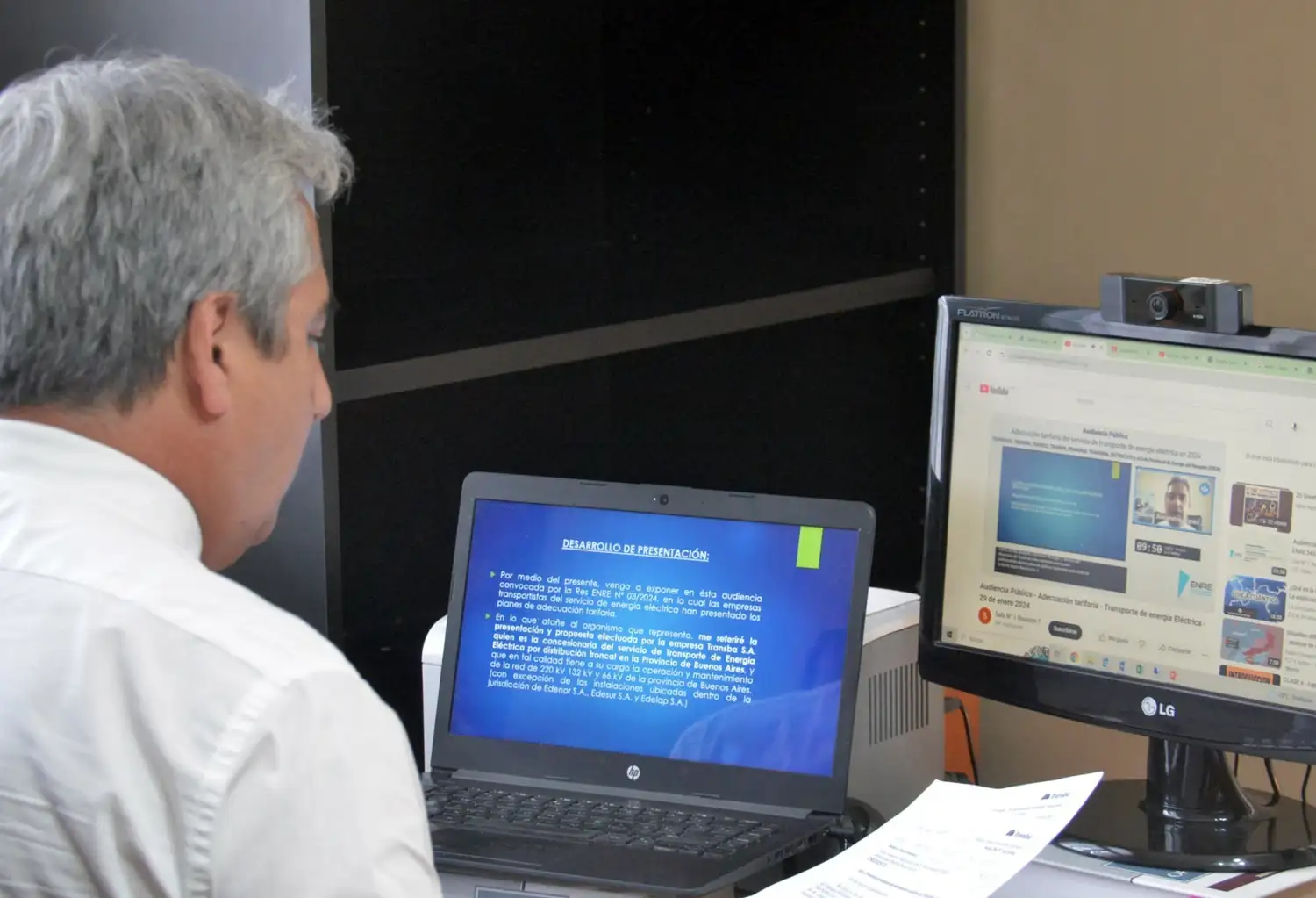 Javier lópez instó a Transba S.A para que en las condiciones actuales preste el servicio de transporte en adecuadas y eficientes condiciones de calidad.