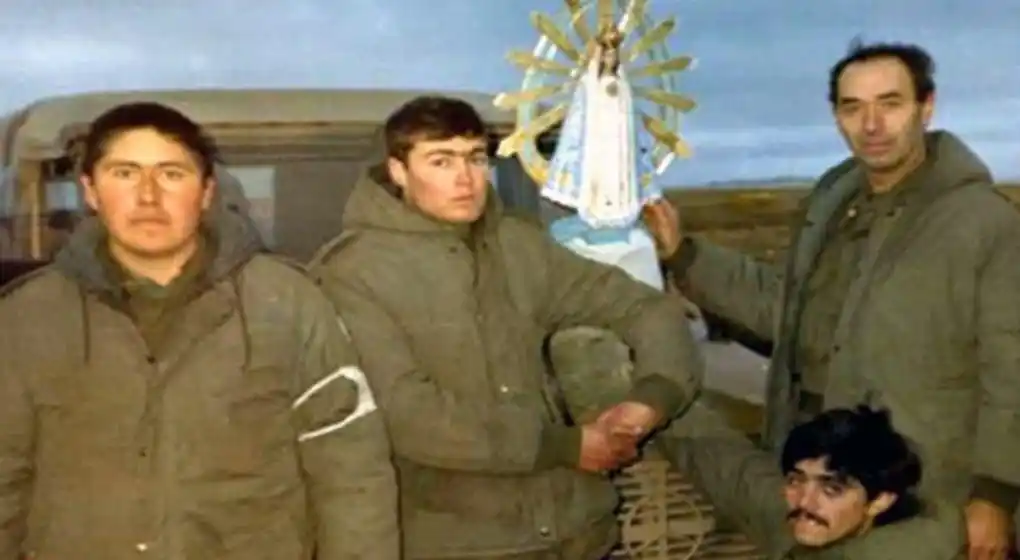 Argentina recupera la Virgen de Luján que acompañó a los soldados en Malvinas