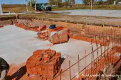 Pileta de natación de AIPRODIS: avanzan las obras